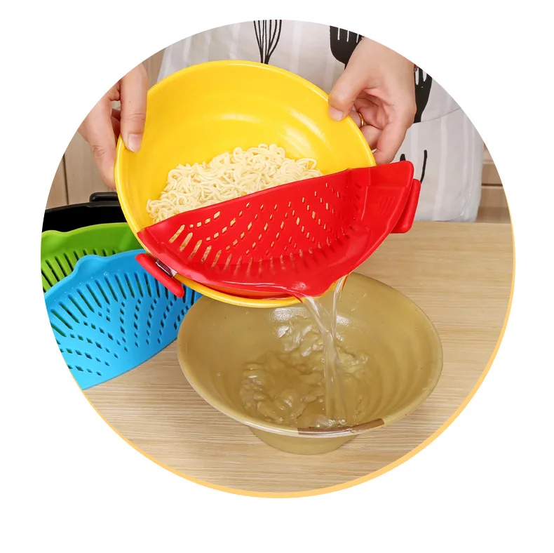 Household Water Filter Noodle Leak Proof Drainer