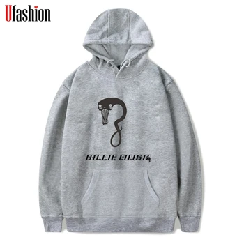 

Billie Eilish Hoodie Sweatshirt Pocket Billy Print Hoody Full Sleeve Length Men/Women K Pop Style Casual Pullovers Cloths Tops