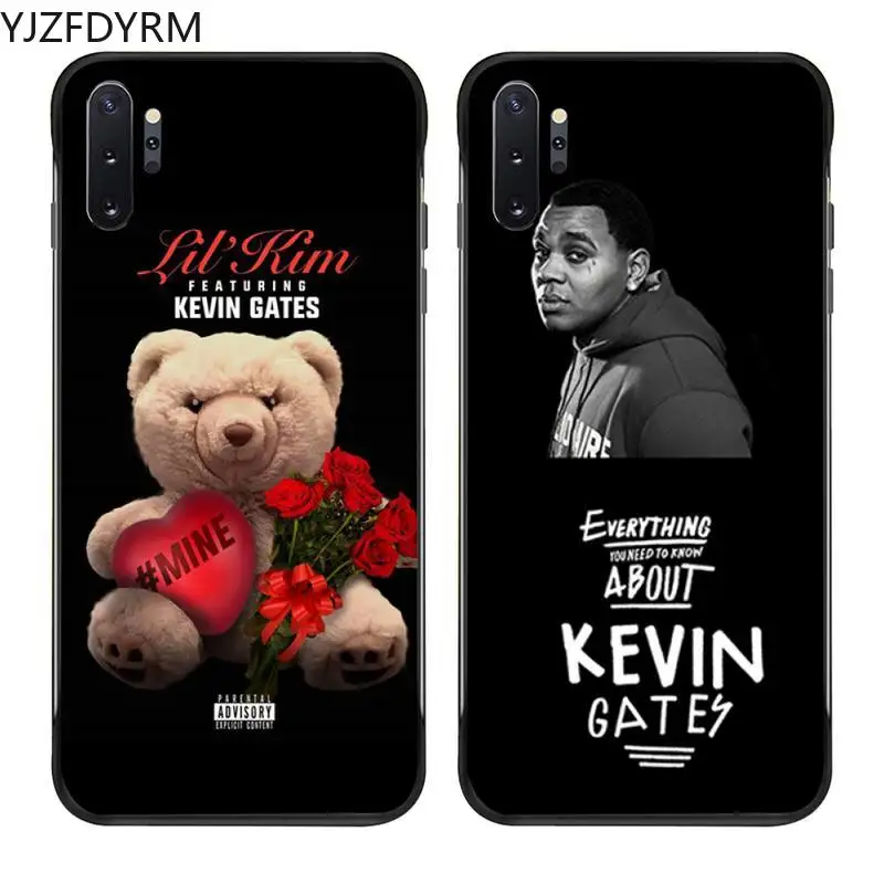 

YJZFDYRM Kevin Gates Phone Case For Samsung Galaxy Note20 ultra 7 8 9 10 Plus lite J7 J8 Plus 2018 Prime