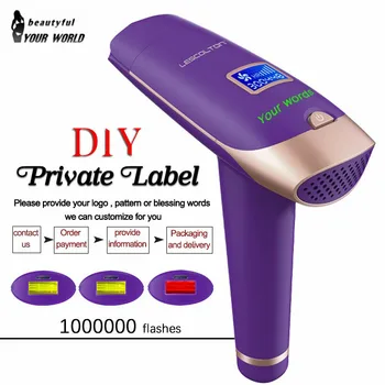 

2020 Laser Epilator 1000000 Flashes Permanent IPL Photoepilator Hair Removal depiladora Painless electric Epilator DIY accept
