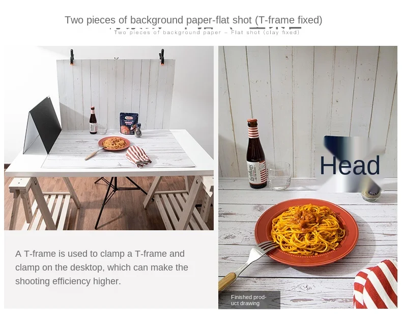 57*87cm Photography Backdrops Marble Wood Grain 2 Sided Waterproof Backgroud Cosmetics Photo Background for Studio Photo