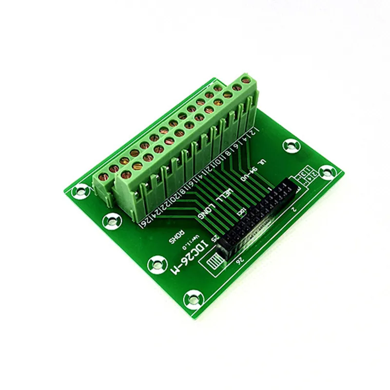 IDC26 2x13Pins 2,54 мм Женский Заголовок Breakout Board, клеммный блок, разъем