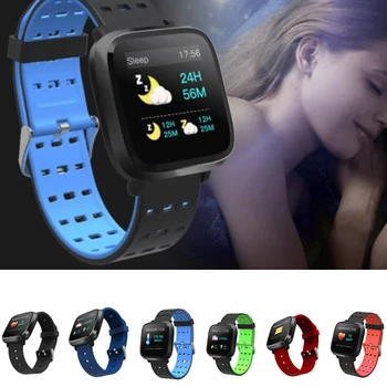 

Y8 Square Smart Bracelet Heart Rate Sensor Blood Pressure Blood Oxygen Watches Tracker Color Screen Intelligent Smart Band