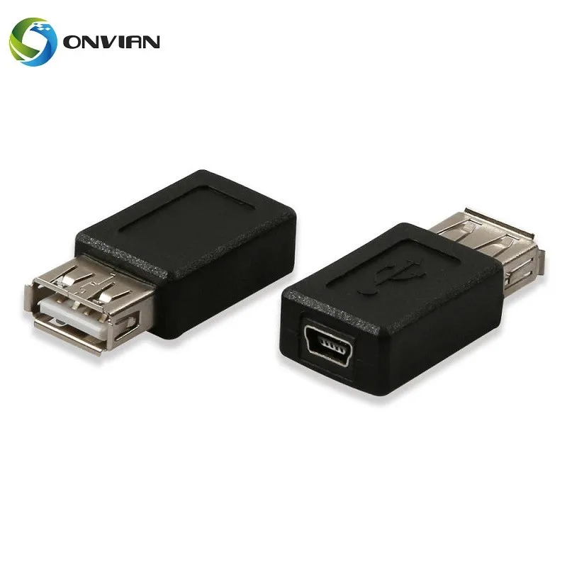 Onvian USB 2 0 Тип (мама) Micro 5P B Женский адаптер переходник с флеш накопителем usb и мини Usb