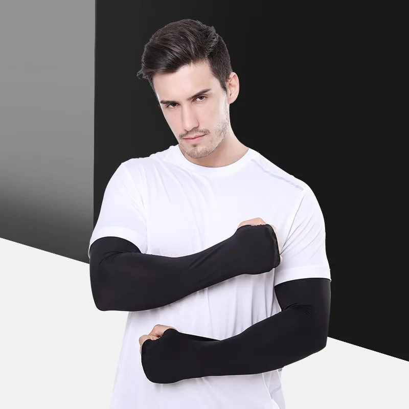 Summer Sports Camouflage Sleeve Men Women Cooling UV Protection Fishing Running Cycling Sleeves Sunscreen Arm Cuff X003