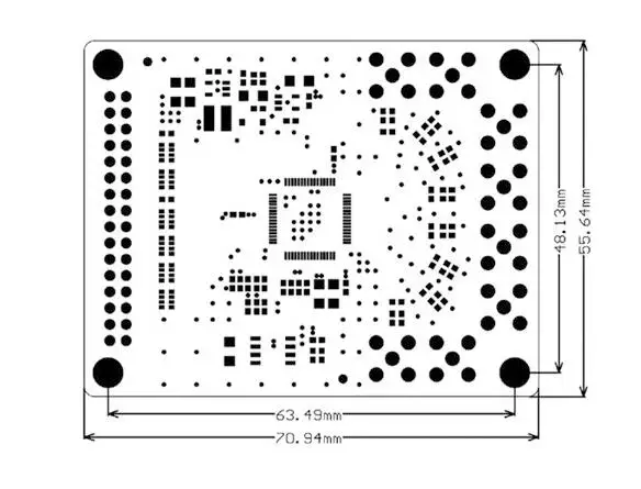 AD7606 Module D'acquisition De Données AD Multi-canaux 16 Bits ADC 8