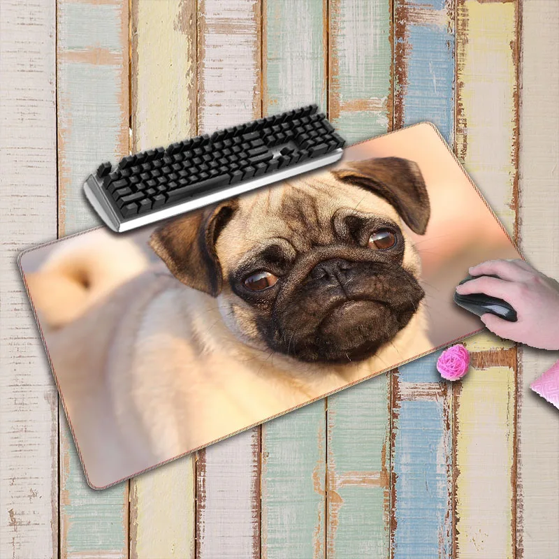 LaumansAnimal Dog 600x300X2 мм большой офисный коврик для мыши запирающийся Край DIY Коврик