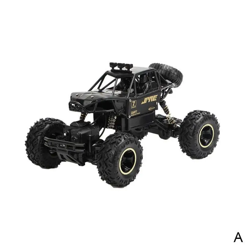 2,4 GHz Электрический 4WD RC внедорожный автомобиль игрушки 1:12 из алюминиевого сплава для подзарядки гигантский грузовик для детей Рождественский подарок для улицы игрушка для взрослых - Цвет: A(28cm)