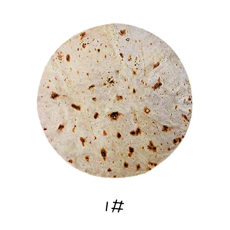 Фланелевое мягкое одеяло мексиканское буррито одеяло 3d Кукуруза Tortilla Фланелевое покрывало на кровать бросок забавные плюшевые покрывала домашний текстиль - Цвет: 1