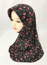2019 Новое поступление, шаль, накидка для девочек, мусульманский хиджаб, Размер: 3 T-10 T