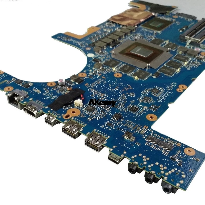  G752VSK Laptop motherboard for ASUS ROG G752VSK original mainboard CM236 I7-7700HQ GTX1070-8G