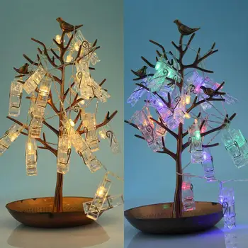 

2.2m LED Fairy String Light Xmas Holiday Decor Garland Photo Clip Strip