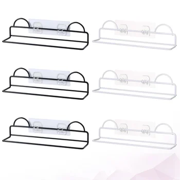 

6Pcs Monolayer Storage Shoes Holder Irony Shoes Rack for Home Assorted Color