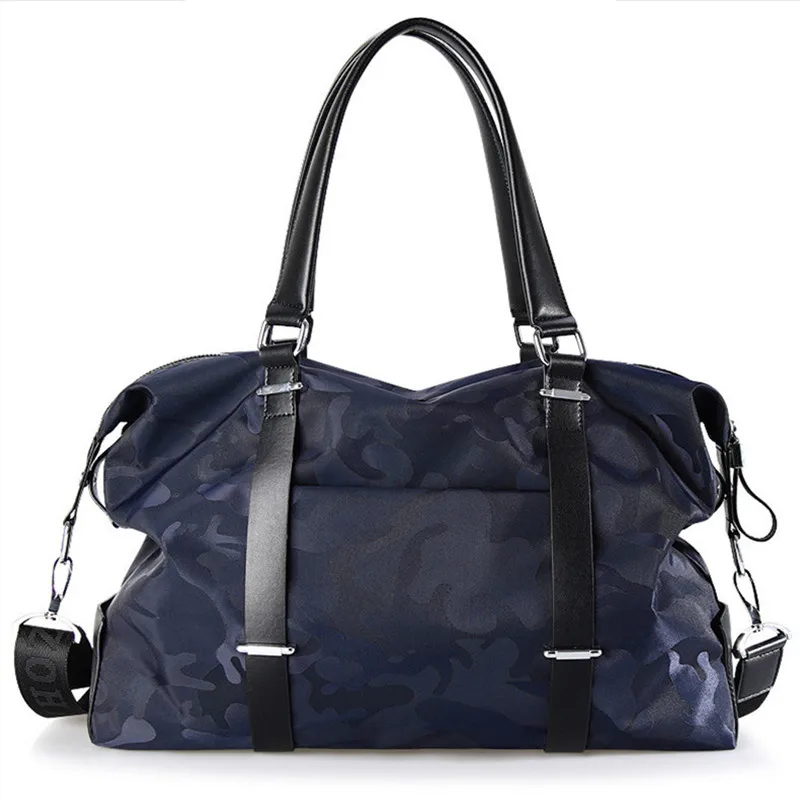 

New men's bag cross section handbag camouflage casual nylon men's bag Korean version of the slung computer shoulder canvas tide