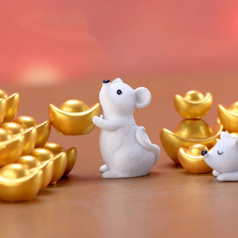 2 шт. креативные милые украшения с мышкой подарок героями мультфильмов богатая