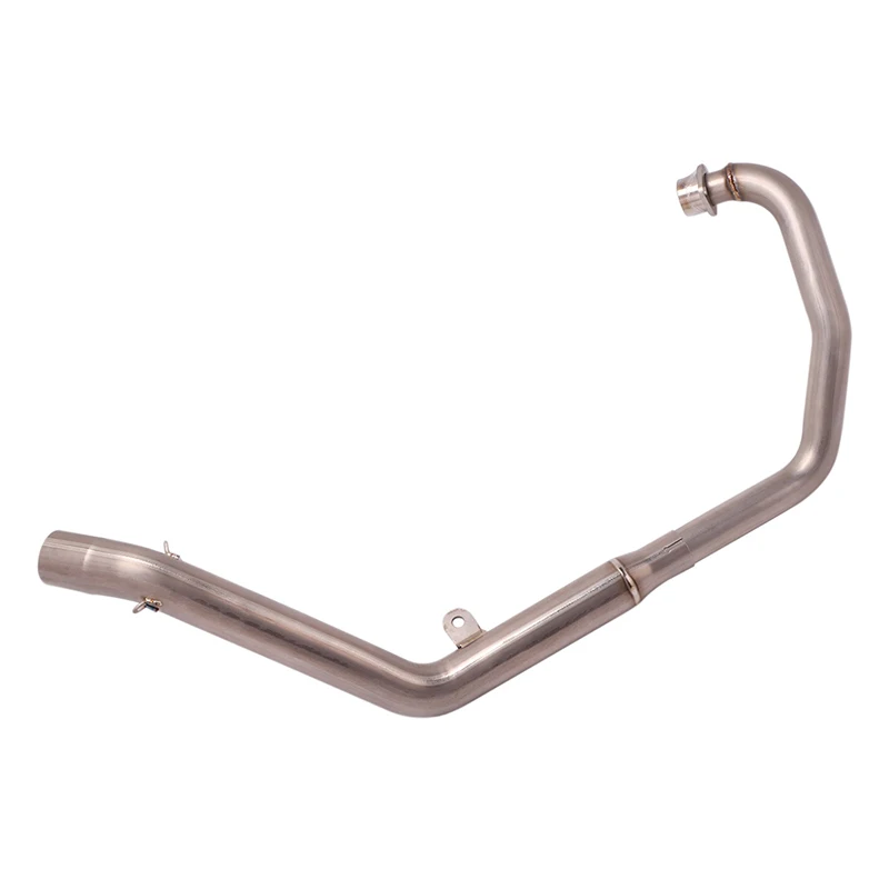 Slip on Motorcycle Exhaust Front Link Pipe For Honda CB190 CB190F CBF190 CBF190R Escape Moto Modify Muffler Titanium Alloy Tube - Image 3