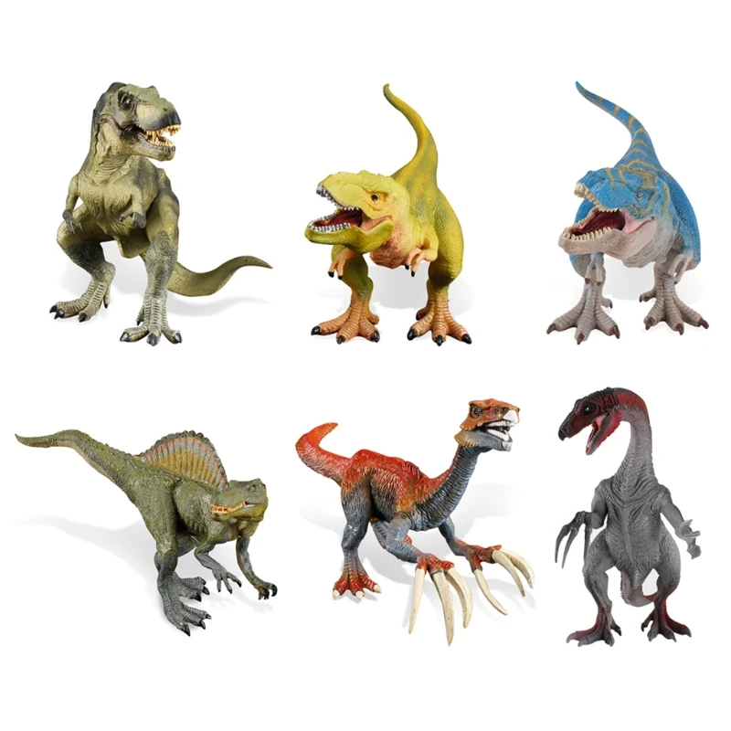 Mini Dinosaur Figurines Simulation Animal Interactive Realistic Model Toy Miniature Home Decoration Hobby Collector Gift | Игрушки и