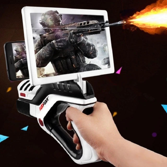 Smart Creator AR Game Gun Toy Fun Sports Airsoft Air Guns Multiplayer Interactive Virtual Reality Shoot Bluetooth Control Game 2