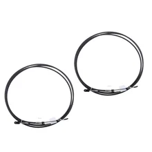 2 ШТ МОРСКОЙ лодочный подвесной двигатель дроссельной заслонки для Yamaha моторы-10 футов 3 метра-черный