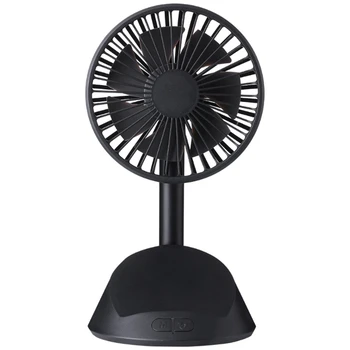 

Creative Mini Usb Charging Mobile Phone Bracket Small Fan 180 Degree Rotating Mute Three-Speed Adjustable Desktop Office Fan