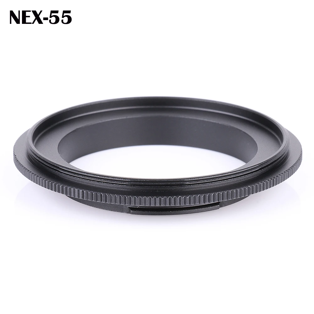 

NEX-55mm Macro Reverse lens Adapter Ring for Sony Mirrorless NEX Mount