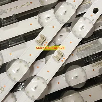 

New Kit 2pcs 8LEDs 600mm LED backlight strip for LG 32LJ510U HC320DXN-ABSL1-A142 SSC_32LJ61_HD S SSC_32LJ61_HD_8LED