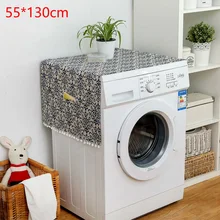 Аксессуары с карманами чехол для бытовой пылезащитный чехол для кухонной стиральной машины крышка для стиральной машины цветочный холодильник