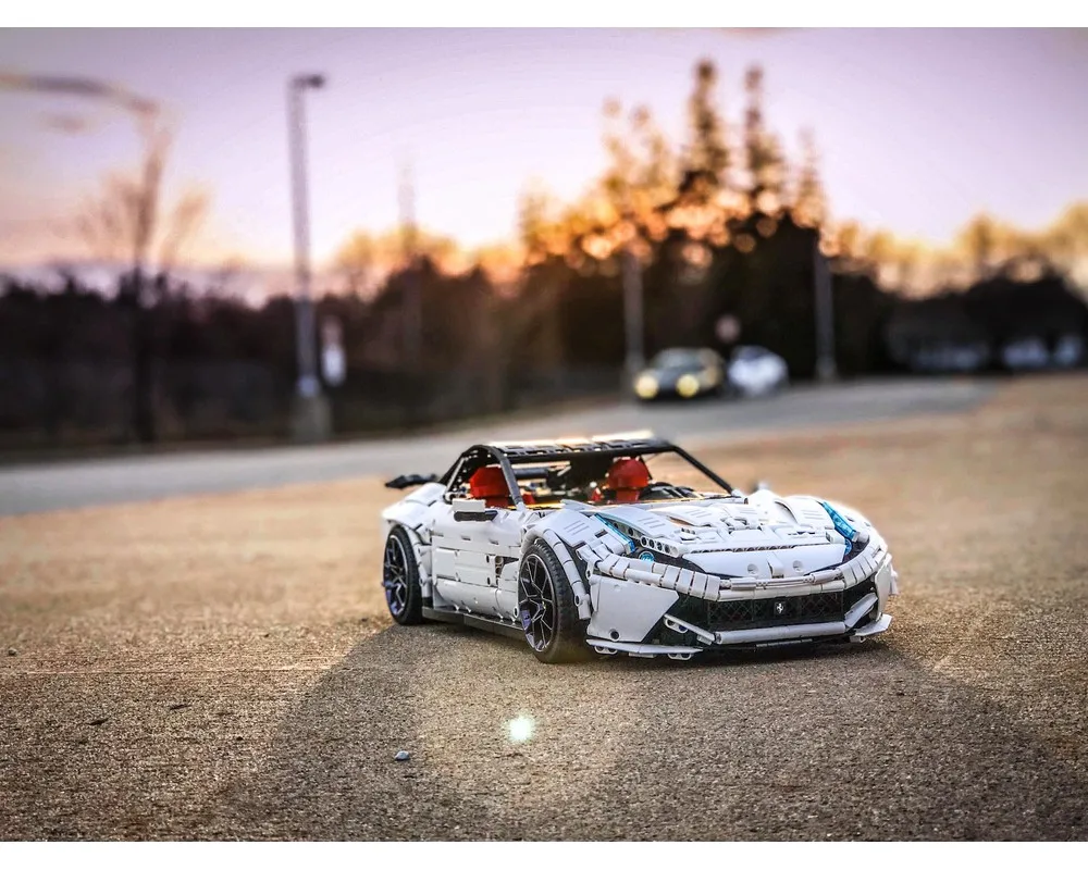 Новый Legoins строительный блок технологии moc 41271 F12 дистанционный пульт Супер