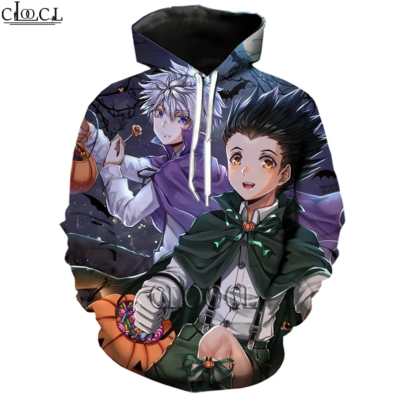 

HX Новейшие японские аниме Hunter X Hunter 3D принт для мужчин и женщин модные толстовки Harajuku Хип-Хоп Топы повседневные дикие толстовки пуловер