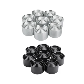 

New Arrival-8-Piece 6061 Aluminum Alloy Storage Cup Oil Filter Cap For Napa 4003 Wix 24003 1.797 Inch X 1.620 Inch