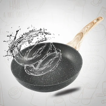

Maifan Stone Color Induction Cooker Gas Stove Universal Multifunctional Pancake Steak Pot Flat Non-Stick Frying Pan