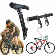 Front Mounted Child Mtb Bike Seat for 2 3 4 5 Year Sold Soft Baby Seat Mountain Bicycle Frame Quick Release Kids Saddle Parts