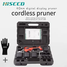 Беспроводные обрезные ножницы 40 мм на экране отображается функция мощности серпы садовые инструменты