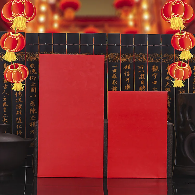 12 шт./лот, китайский красный конверт, утолщенный, креативный, хунбао, год, праздник весны, день рождения, Красный Подарочный конверт - Цвет: S
