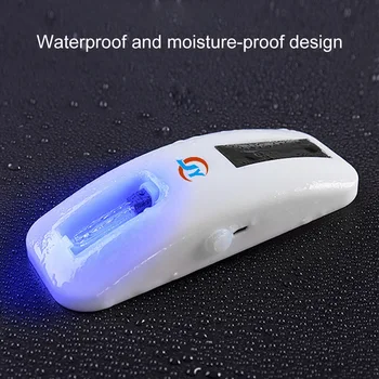 

Toilet Sterilizer Closestool Light Mini UV Light Smart Sanitizer Solar Power with Intelligent Sensor Rechargeable