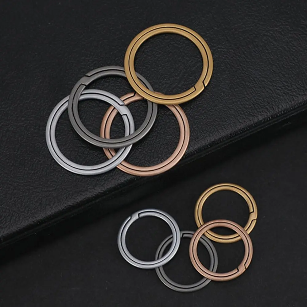 Titanium Alloy Key Rings 1PC For Male Gift key ring whistle keychain tactical keychain keychain carabiner keychain tool keychain charm
