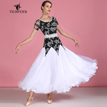 

New ballroom dance competition dress dance ballroom waltz dresses standard dance dress women ballroom dress 1877