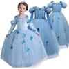 Princess Girl Dress Girl Children Christmas Party Costume For Kids Girls Clothes Fantasy Kids Ball Wear Dress Up ► Photo 1/6