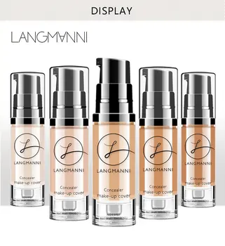 

Hot 6 Colors Face Concealer Cream Beauty Full Cover Contouring Makeup Waterproof Hide Blemish Foundation Base Primer Cosmetic