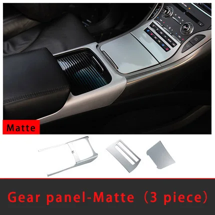 

For Lincoln MKX 2015-2020 chrome matt Gear panel molding trim