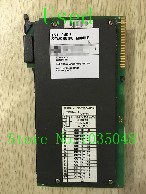

1PC 1771-OMD B Used and Tseted Priority use of DHL delivery