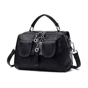 

L2019 New Women's Bag Double Shoulder Slant Bag Simple Shoulder Bag Mini Backpack Small Backpack Women Backpack