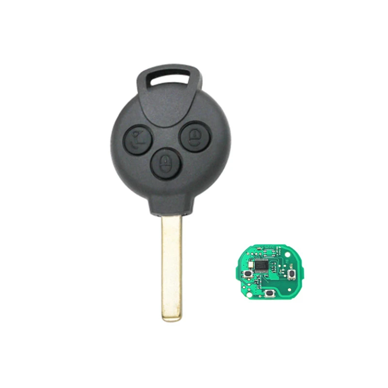 coil pack 3pcs 3 Buttons Smart Remote Key 433Mhz with PCF7941 ID46 Chip Fortwo 451 2007-2013 msd spark plug wires