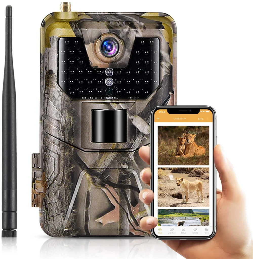 Уличная Водонепроницаемая камера для фотоловушки 2G SMS MMS SMTP 4K HD 20 МП 1080P дикой