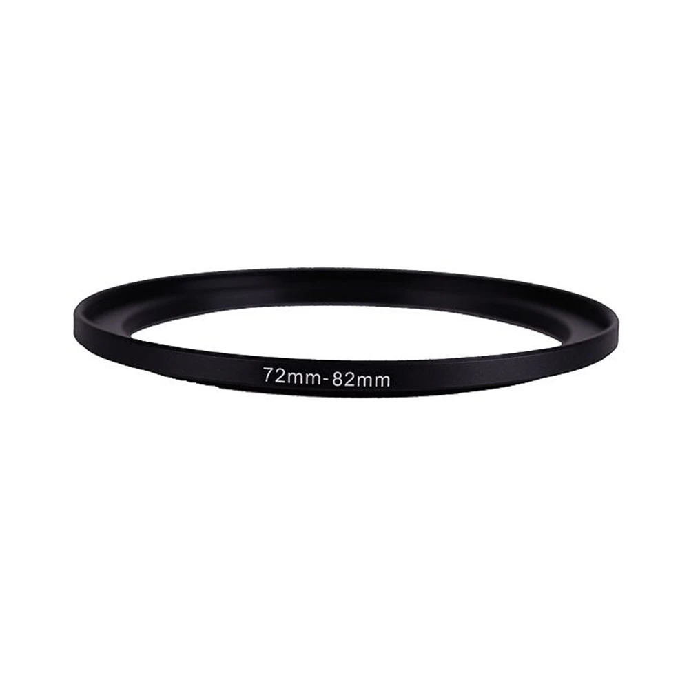 

72mm-82mm 72-82 mm 72 to 82 Step Up Lens Filter Metal Ring Adapter Black