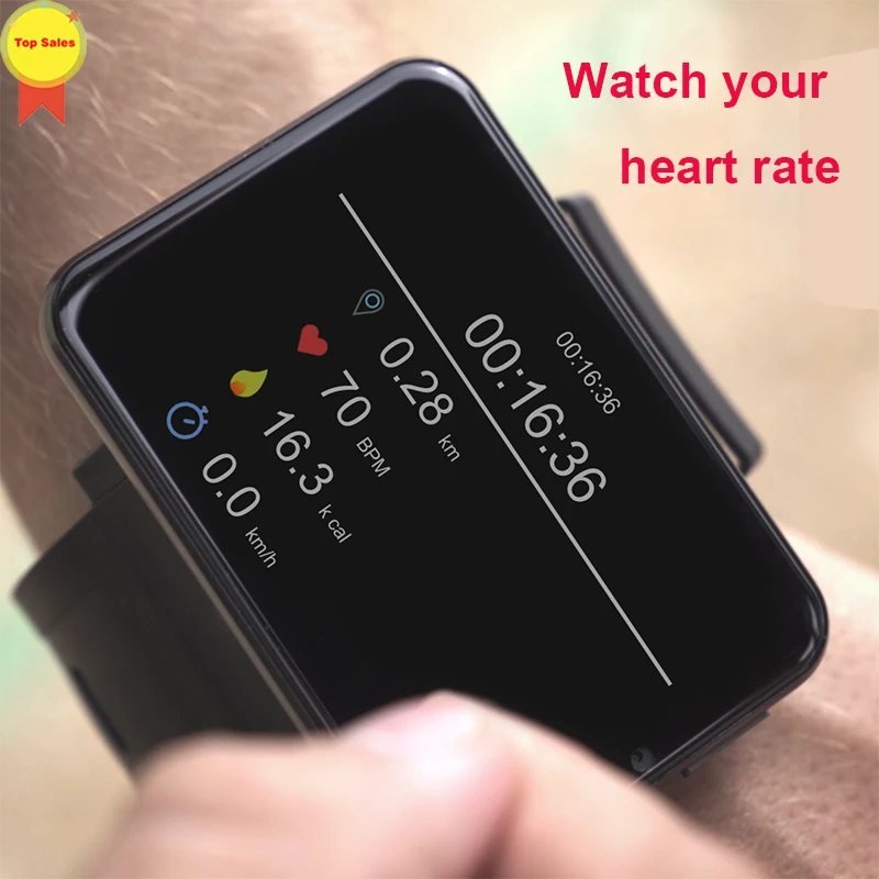 4G Smart Watch Men Android 7.1 3GB+32GB 2.86'' LCD 480*640 Screen SIM Card GPS WiFi 2700mAh Battery Smart Watch for ios android