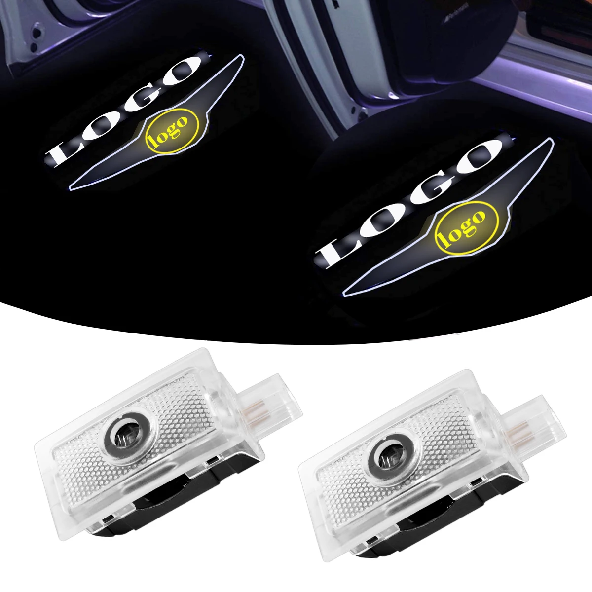 foggy headlights 2 Pcs LED Welcome Light Logo Laser Projector For Chrysler 200 300 Sebring Car Door Lamp Auto Courtesy Ghost Shadow Emblem Luces car interior lights