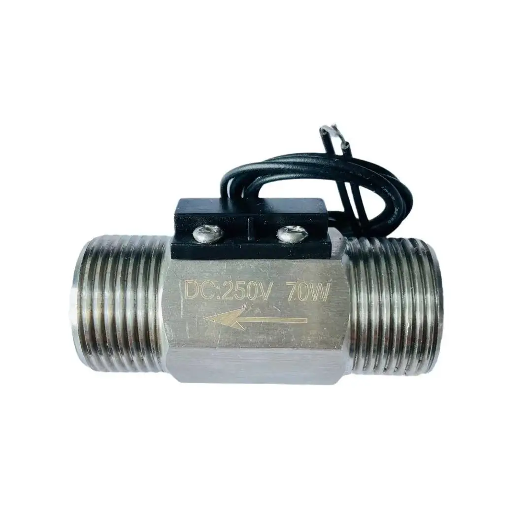 USM-FS43TS BSPP3/4"SUS304 Flow Switch Reed Switch Magnetic Sensor 2.5-45L/min 250V DC 0.3A 2 wire Saier Sensor iSentrol