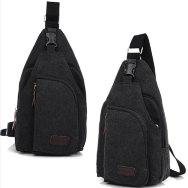 Mens Messenger Bag Mens Shoulder Bag Fashion Casual Outdoor Shoulder Bag Sling Chest Pack Canvas Sports Travel Crossbody