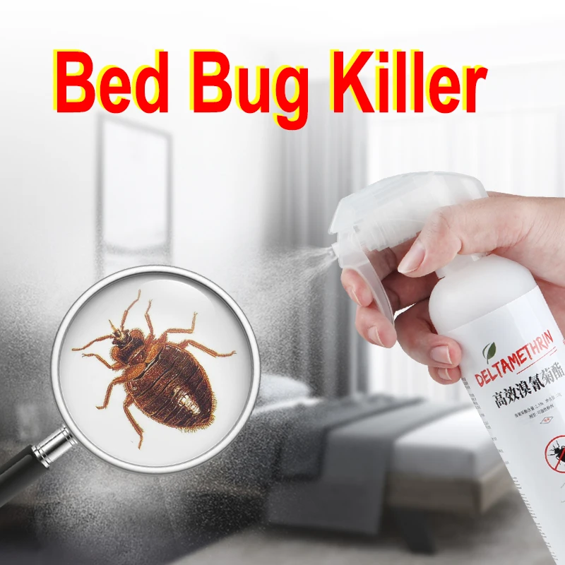 

Super Effective Odorless Kill Bed Bug Drug Spray Exterminators Insecticide Poison Medicine Measles Bedbug Killer Trap